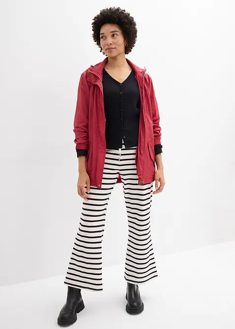 Cardigan in jersey pesante di puro cotone biologico, bonprix