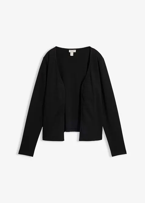 Cardigan in jersey pesante di puro cotone biologico, bonprix
