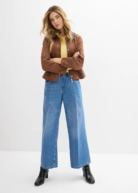 Giacca in similpelle scamosciata, bonprix