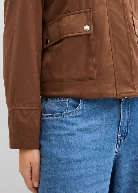 Giacca in similpelle scamosciata, bonprix