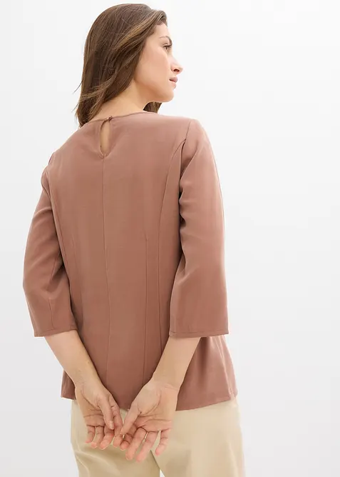 Blusa in misto viscosa fluente, bonprix