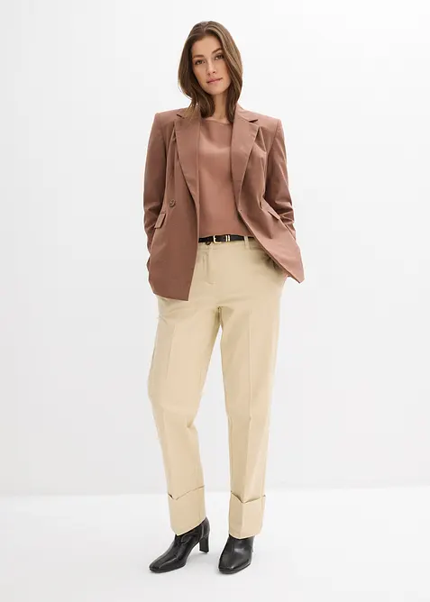 Blusa in misto viscosa fluente, bonprix