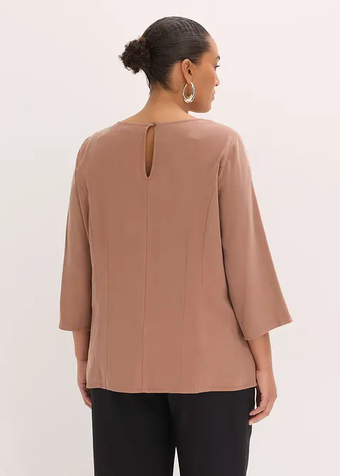 Blusa in misto viscosa fluente, bonprix