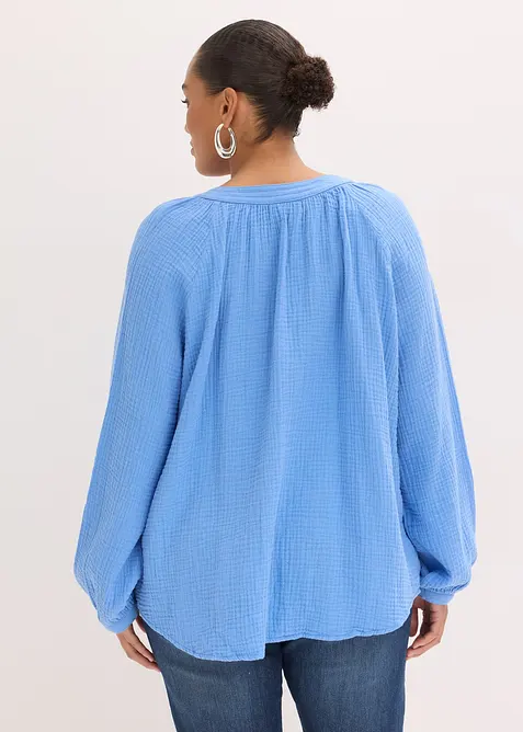 Blusa in mussola morbida, bonprix