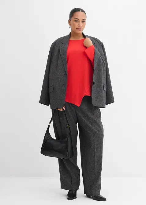 Maglia a maniche lunghe in puro cotone biologico, bonprix