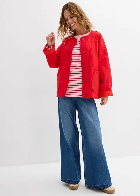 Maglia a maniche lunghe in puro cotone biologico, bonprix