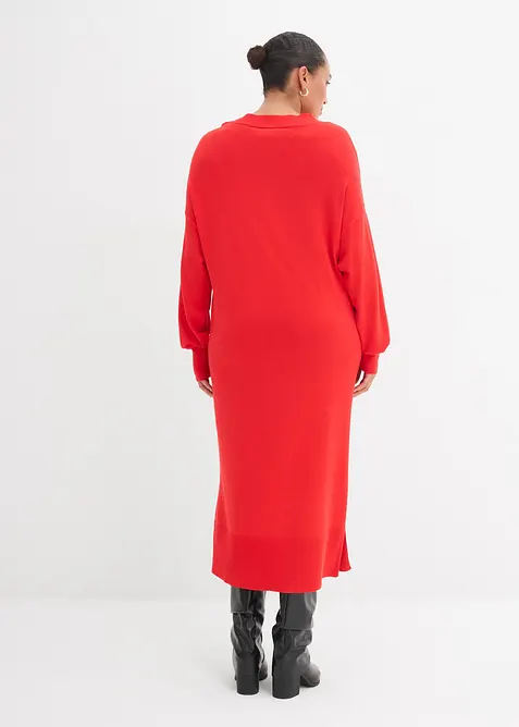 Abito midi in misto viscosa, bonprix