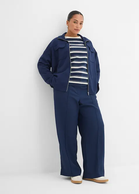 Maglia a maniche lunghe in jersey pesante, bonprix