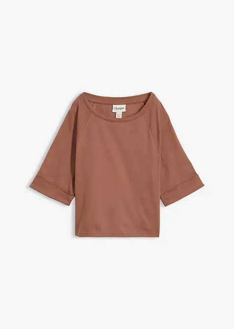 Maglia raglan in cotone biologico pesante, bonprix