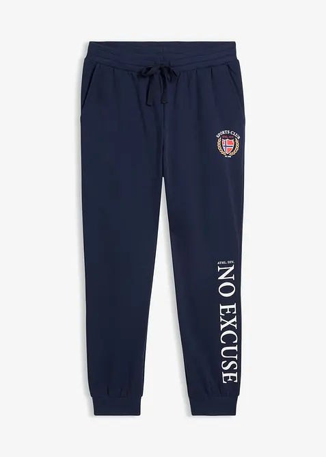 Pantaloni da jogging in puro cotone, bonprix
