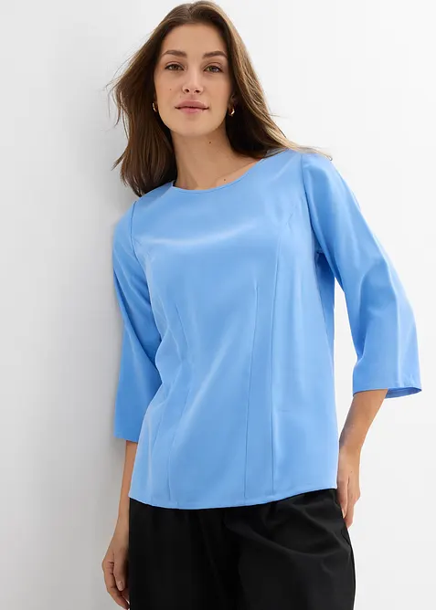 Blusa in misto viscosa fluente, bonprix