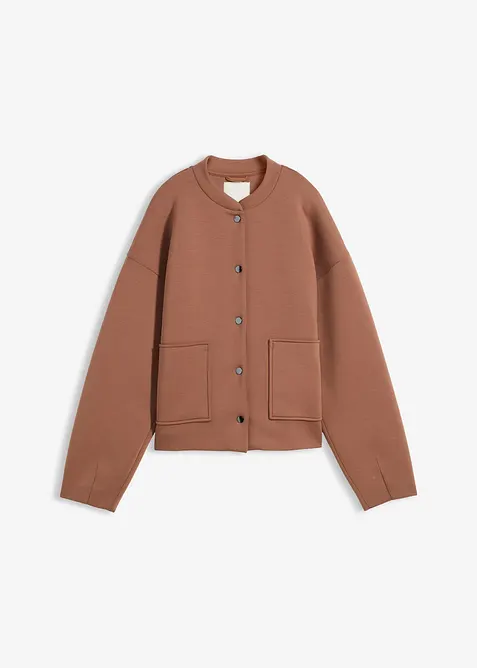 Bomber effetto neoprene, bonprix