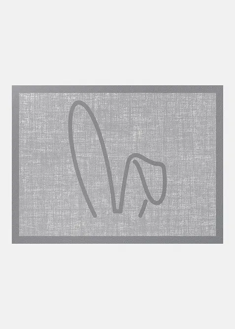 Zerbino lavabile con motivo pasquale, bonprix