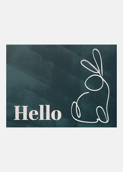 Zerbino con motivo pasquale, bonprix