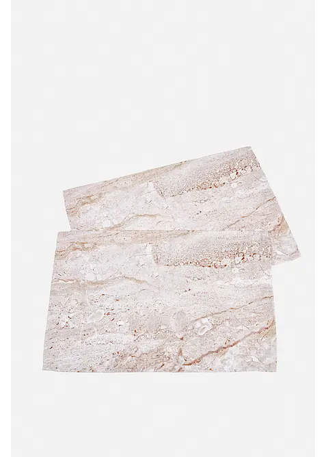 Tovagliette americane effetto marmorizzato (pacco da 2), bonprix