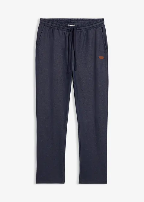 Pantaloni da jogging effetto denim, bonprix