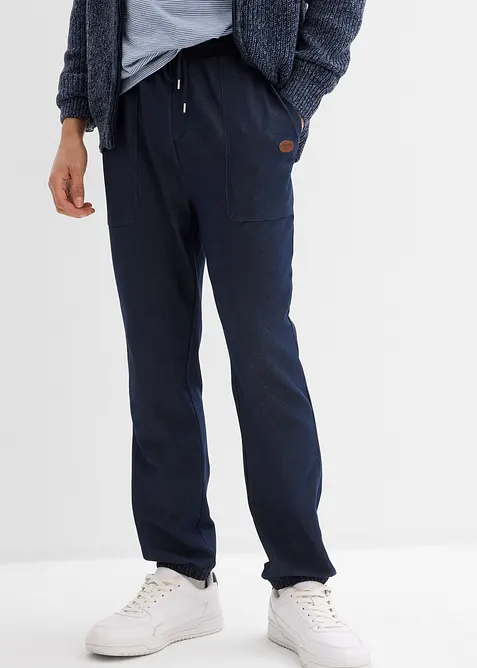Pantaloni da jogging effetto denim, bonprix