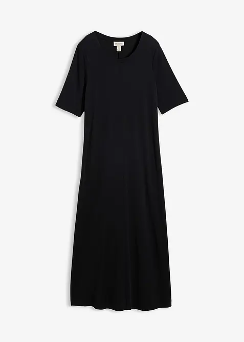 Abito lungo in misto modal morbido, bonprix