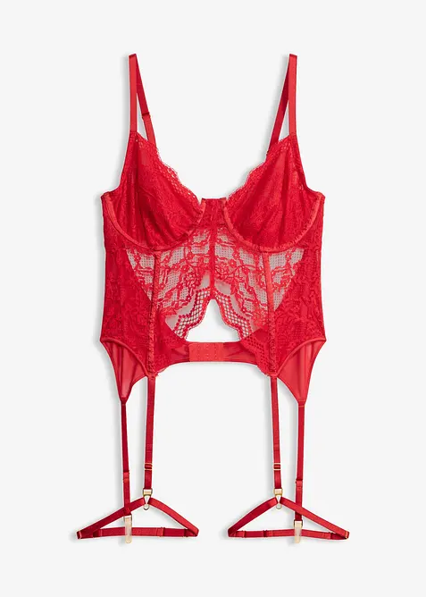 Corsetto in pizzo delicato, bonprix