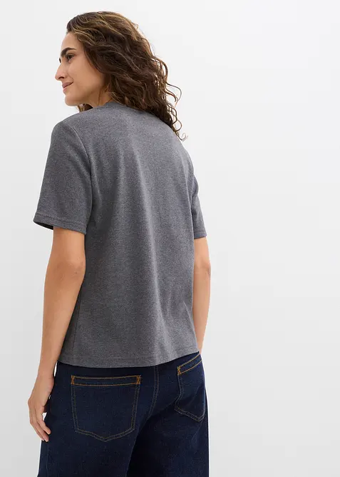 Maglia in jersey pesante di puro cotone biologico (pacco da 2), bonprix