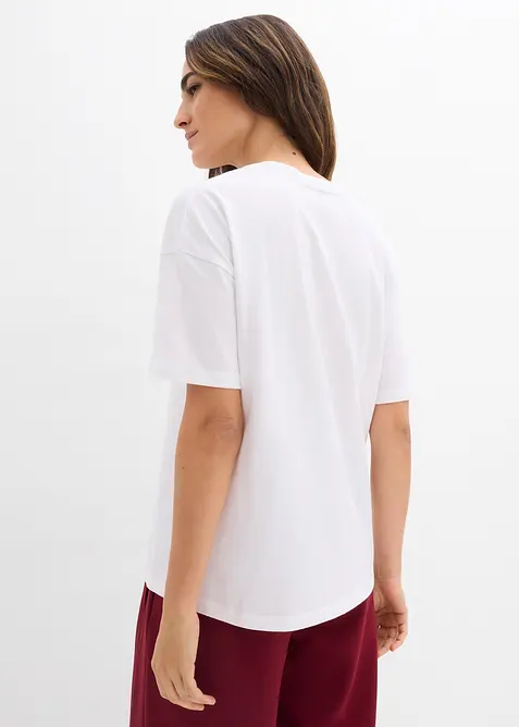 T-shirt in puro cotone biologico, bonprix