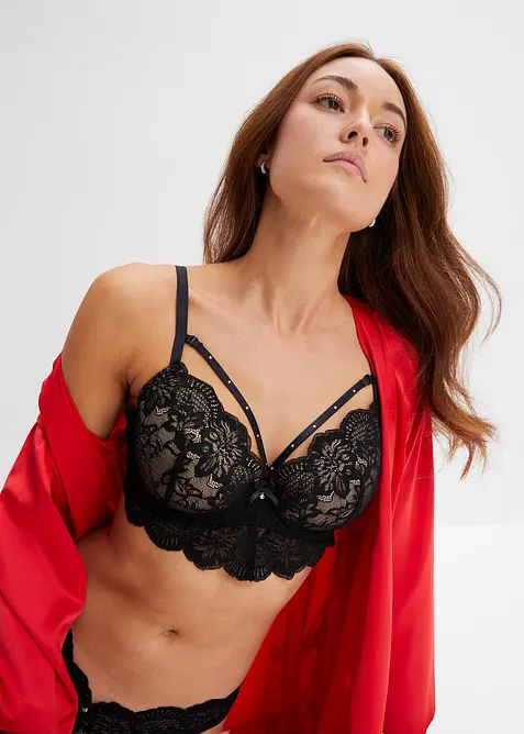 Reggiseno con coppe preformate e fettucce staccabili, bonprix