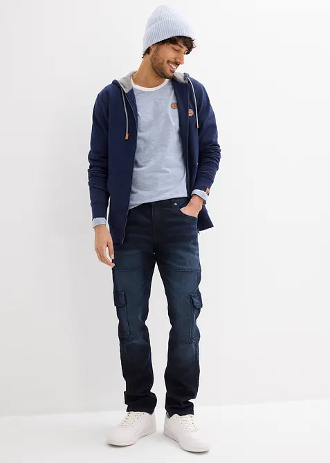 Maglia a maniche lunghe in puro cotone biologico, bonprix