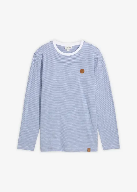 Maglia a maniche lunghe in puro cotone biologico, bonprix