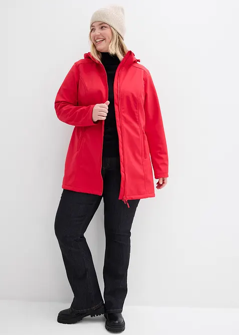 Parka in softshell idrorepellente, bonprix