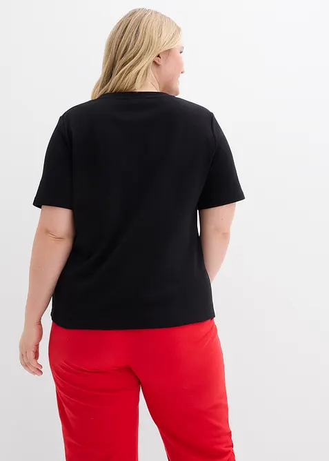 Maglia in jersey pesante di puro cotone biologico (pacco da 2), bonprix