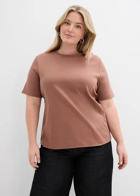 Maglia in jersey pesante di puro cotone biologico (pacco da 2), bonprix