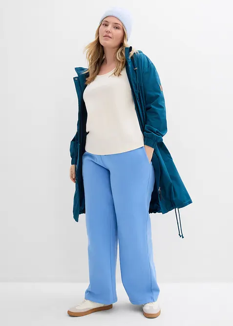 Maglia con maniche a 3/4 in jersey pesante di puro cotone biologico, bonprix