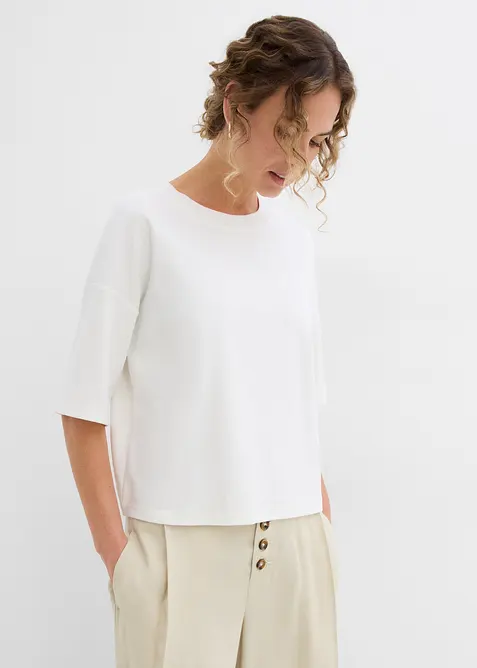 T-shirt in puro cotone biologico, bonprix
