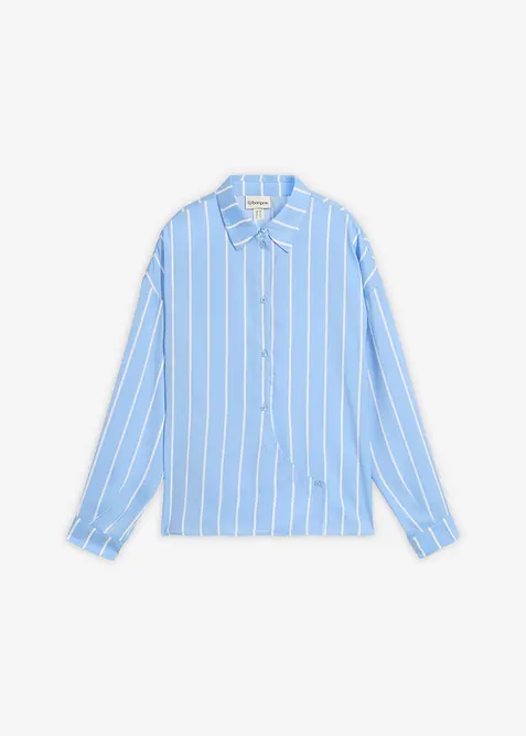 Camicia in satin fluente, bonprix