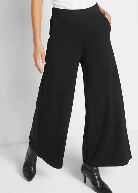 Pantaloni culotte in misto viscosa, bonprix