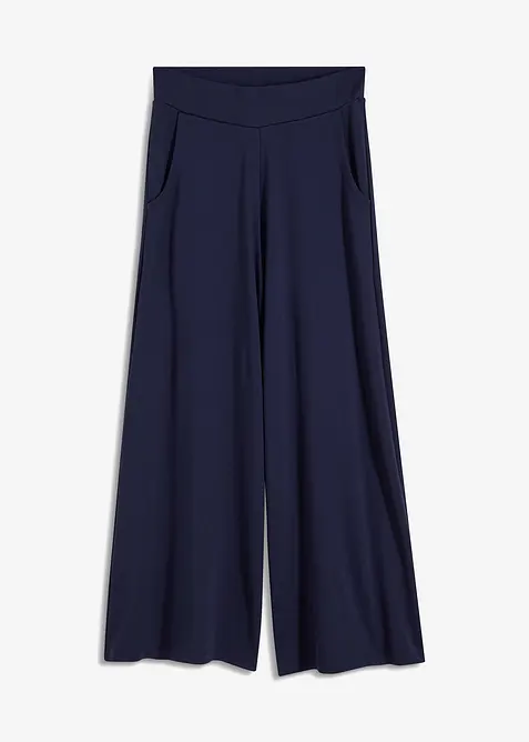 Pantaloni culotte in misto viscosa, bonprix