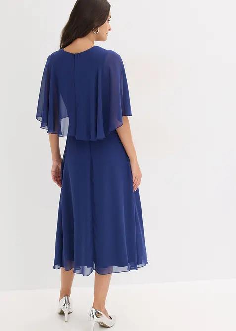 Abito in chiffon con applicazione di strass, bonprix