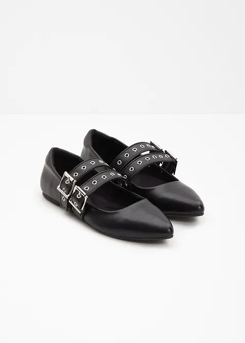 Ballerine stile Mary Jane con soletta imbottita, bonprix