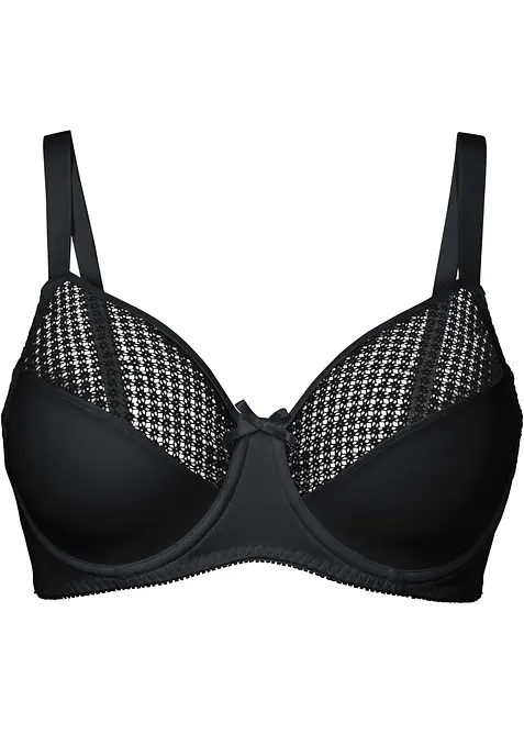 Reggiseno minimizer con mesh, bonprix