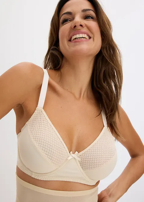 Reggiseno minimizer con mesh, bonprix