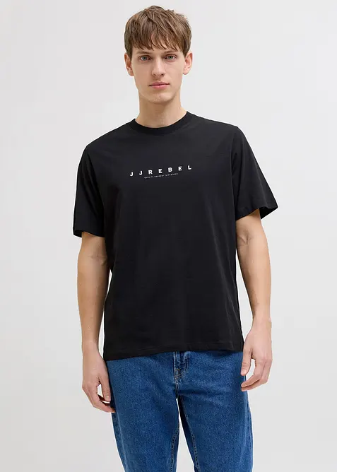 T-shirt JJ REBEL in puro cotone, loose fit, JJ REBEL