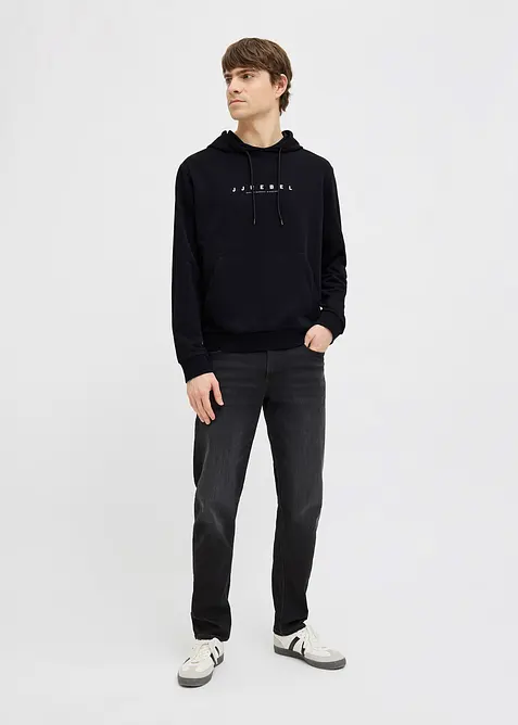 Felpa con cappuccio JJ REBEL, loose fit, JJ REBEL