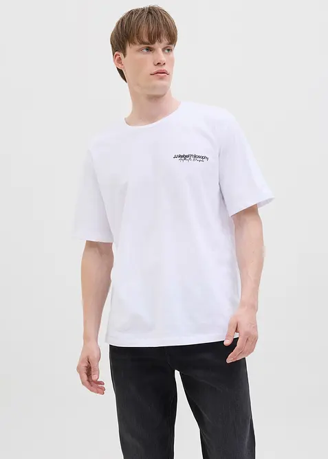 T-shirt JJ REBEL in puro cotone, loose fit, JJ REBEL