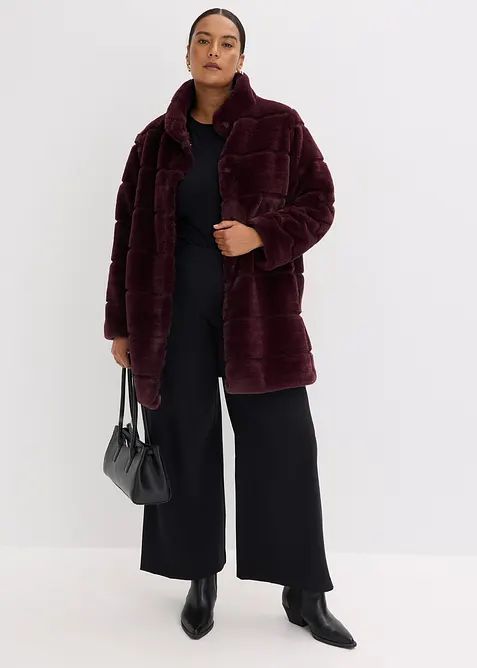 Cappotto in pelliccia ecologica, bonprix