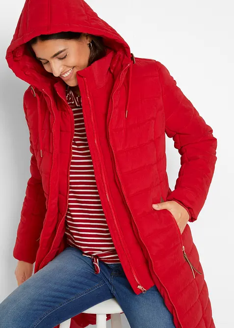 Giaccone trapuntato effetto 2 in 1, bonprix