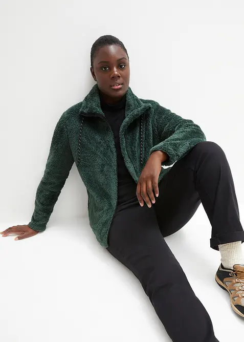 Giacca in pile teddy, bonprix