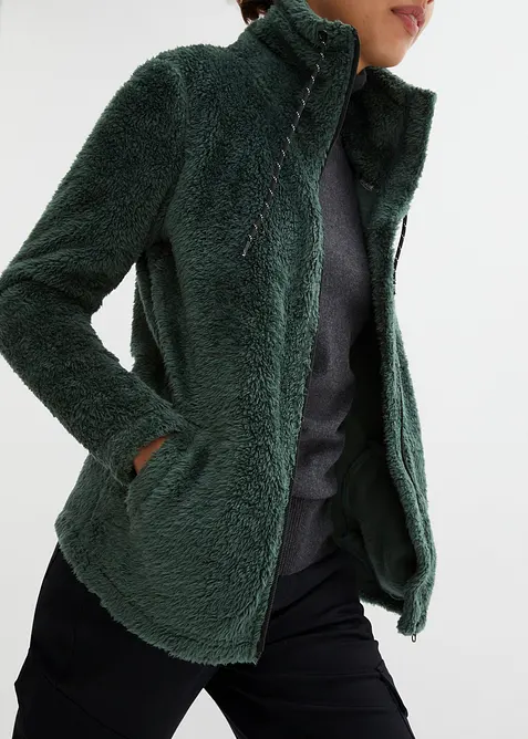 Giacca in pile teddy, bonprix