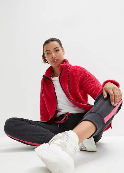 Giacca in pile teddy, bonprix