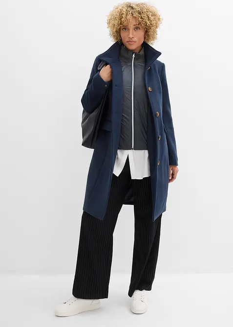 Cappotto invernale effetto 2 in 1, bonprix