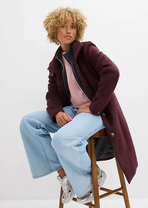 Cappotto invernale effetto 2 in 1, bonprix